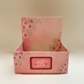 Caixa Display Feito com Amor P - Pacote c/5 und